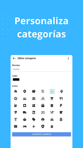 eViaticos Screen 2