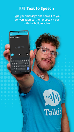 Android application Talkie - Text to Speech screenshort