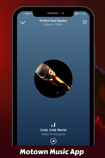 Motown Music Radio App Screen 3