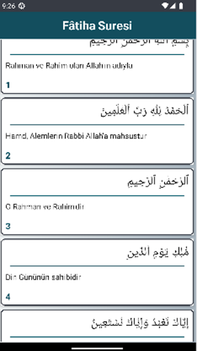 Kuran-ı Kerim Screen 2