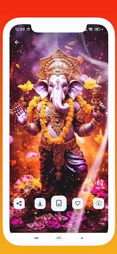 Ganpati Video Status Screen 3