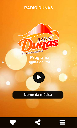 Android application Rádio Dunas screenshort