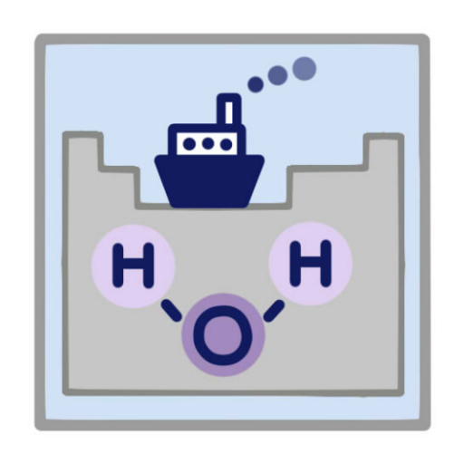 Chemical element symbol study logo