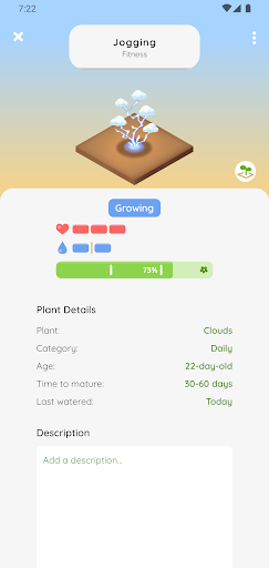 Gardens: Personal Growth Screen 2