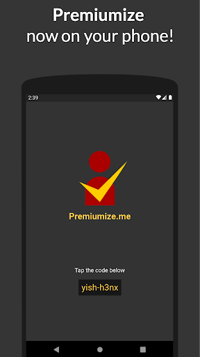 Android application Premiumize.me screenshort