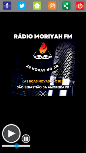 Android application Web Rádio Moriyah Fm Online screenshort