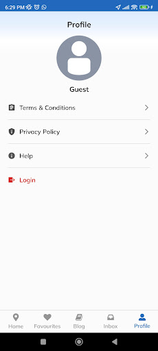 Android application ChargeWhereSG screenshort