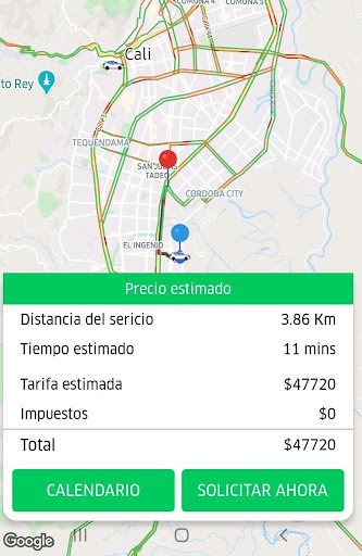 California conductores Screen 2