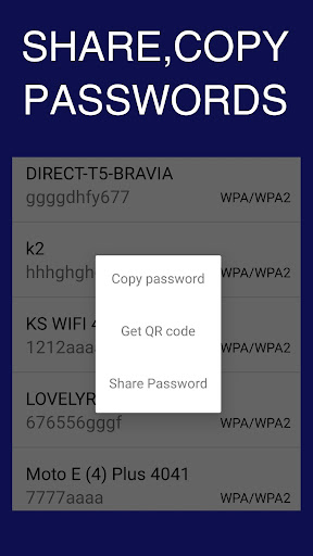 WiFi Password Show [ROOT] Screen 2