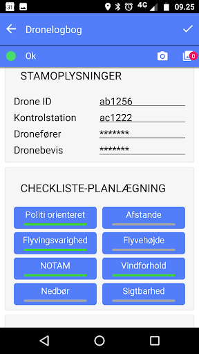 Android application Tradenda screenshort