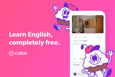 Cake - Learn English for Free 3.4.0 APK screenshots 1