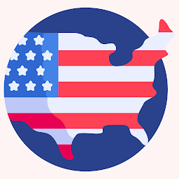 「50 States: US Maps, Capitals」圖示圖片