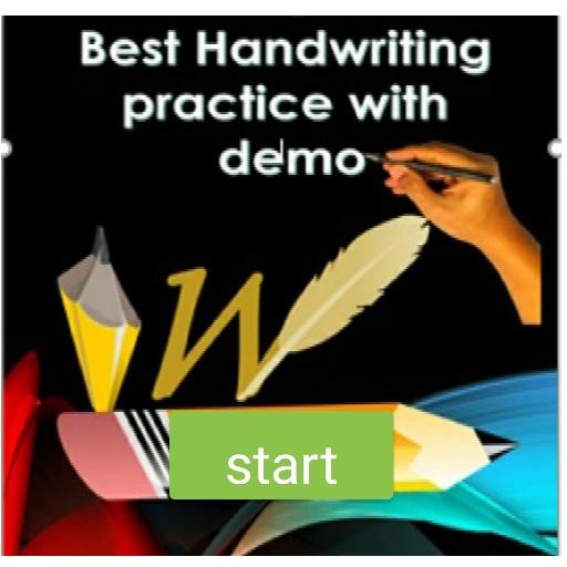 BEST HANDWRITING PRACTICE WITH logo