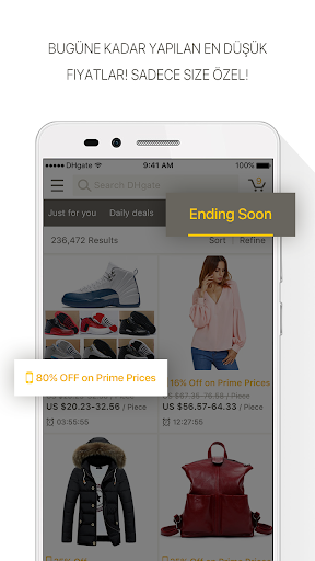 DHgate-Çevrimiçi Toptan Satış ekran görüntüsü
