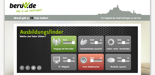 Android application BeruV.de Jobfinder screenshort