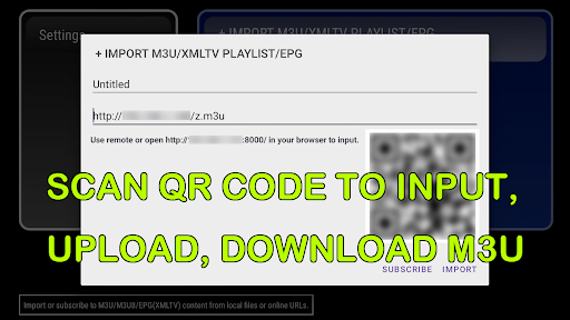 GX IPTV Player Screen 3