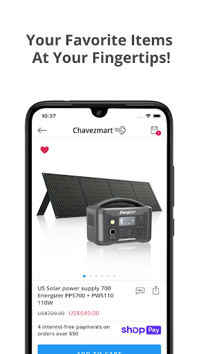 Screenshot of Chavezmart