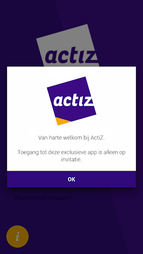 Android application ActiZ screenshort