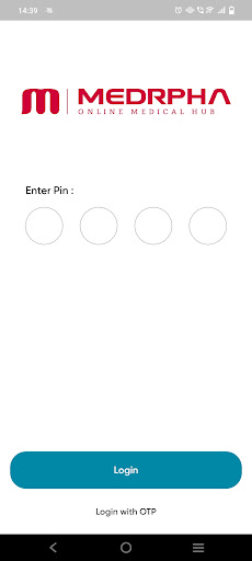 Android application MEDRPHA screenshort