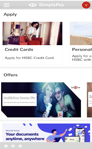 HSBC Simply Pay Screen 3