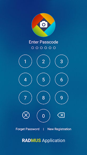 Android application Radiant RADMUS screenshort