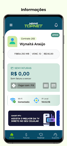 Minha Topnet Screen 2