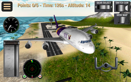 Avion Simulateur Vol  screenshots 1
