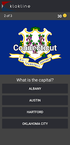 50 USA Capitals Challenge - Screenshot 2