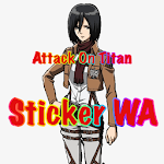 Cover Image of 下载 Attack On Tittan Sticker WA 17.6.9 APK
