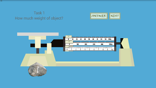 Android application Triple Beam Balance screenshort