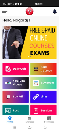 Android application VENKATAGIRI ENGLISH screenshort