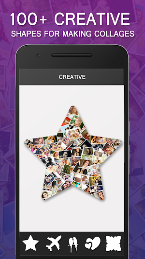 Shape Collage - Automatic Photo Collage Maker screenshot 1