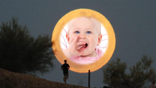 Moon Star Photo Frames montage Screen 3
