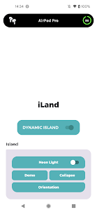 Dynamic notch iOS 16 - iLand