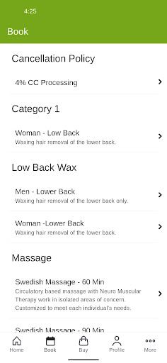 Audrey O’Hara Spa Studio Screen 2