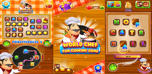 Word Chef Fun Cooking Game