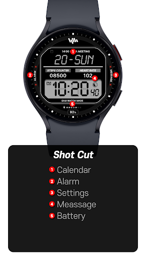 SamWatch Digital Osiris Screen 3