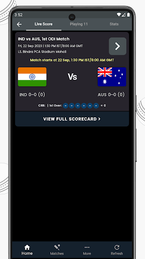 IND vs AUS Live Cricket Score screenshot 1