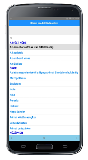 Rímbe szedett történelem Screenshot