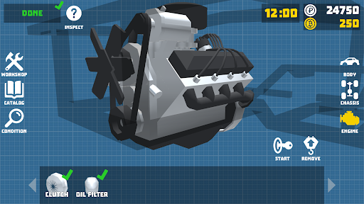 Retro Garage - Car Mechanic  screenshots 3