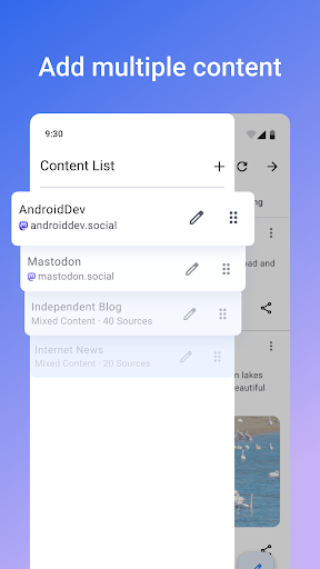 Fread - Mastodon Bluesky RSS screenshot 1