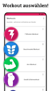 Zirkeltraining für Zuhause لقطة شاشة