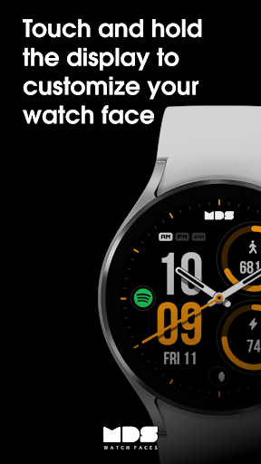 MDS321 - Digital Watch Face Screen 3