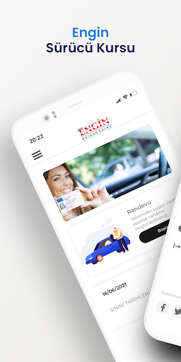 Android application Engin Sürücü Kursu screenshort