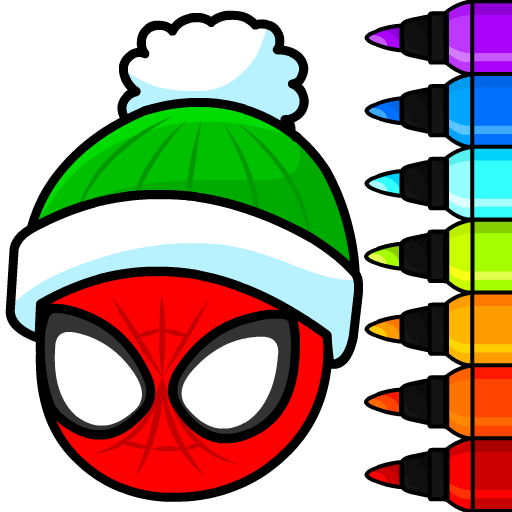 Superhero Coloring Book Games 2.3 Icon