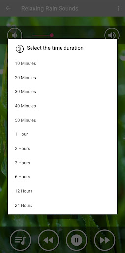 Sound of Rain for Meditation Screen 3