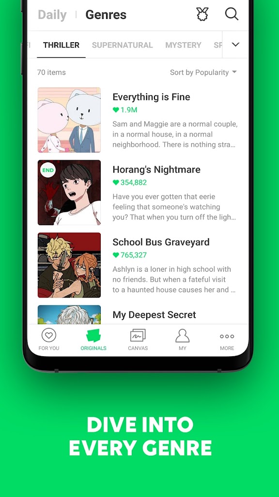 WEBTOON Screenshot 4 WEBTOON Screenshot 4