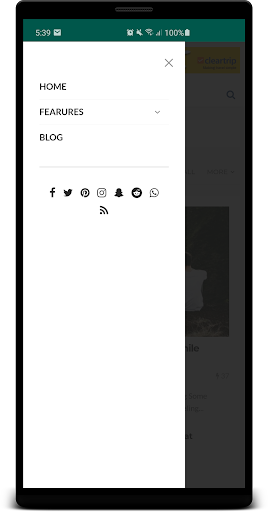 GlobalTravelSite Screen 2