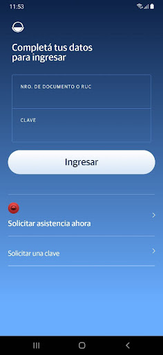 Android application La Consolidada screenshort