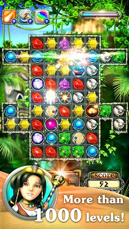 Game screenshot Jewellust Platinum: match 3 mod apk